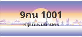 ป้ายประมูล 9กน 1001