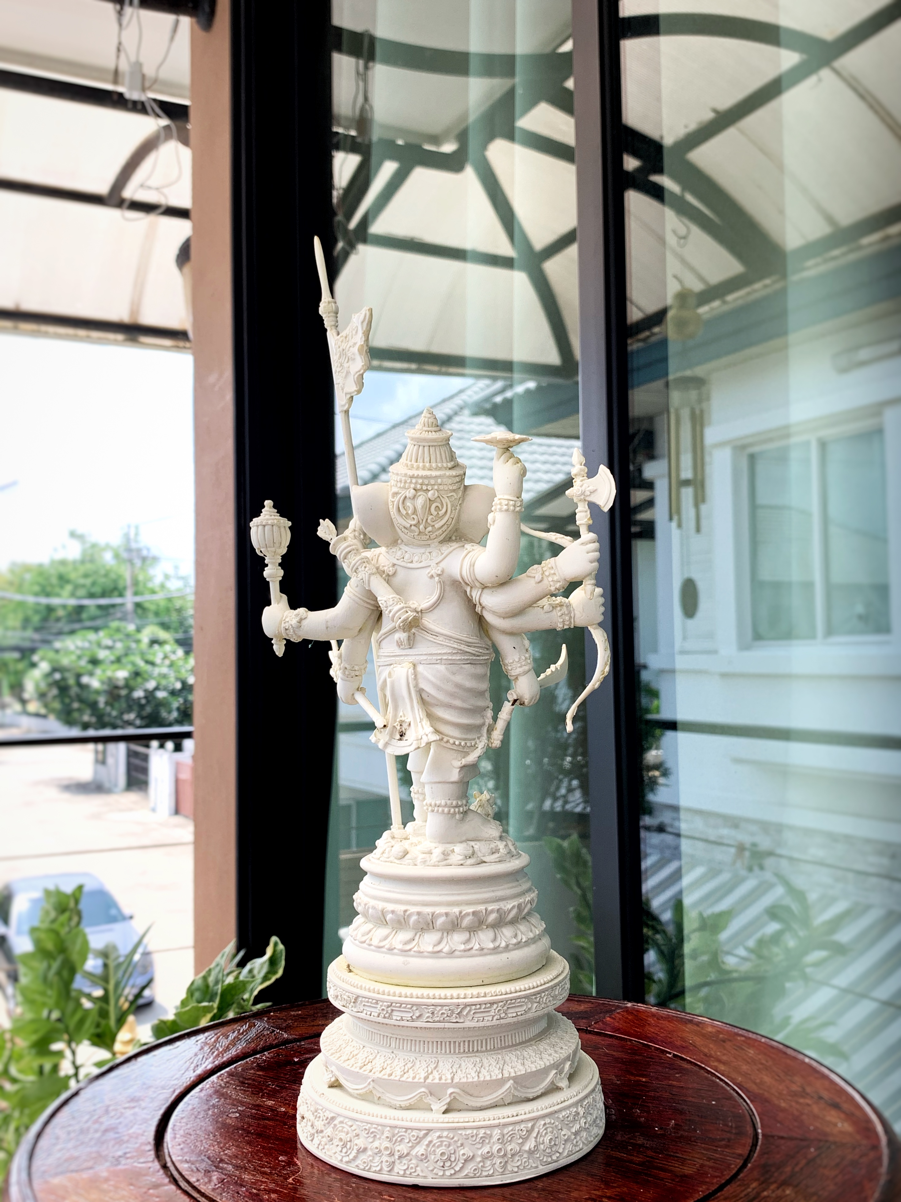 พระพิฆเนศ ปางออกศึก (พระวีระคณปติ) หน้าตัก 3 นิ้ว