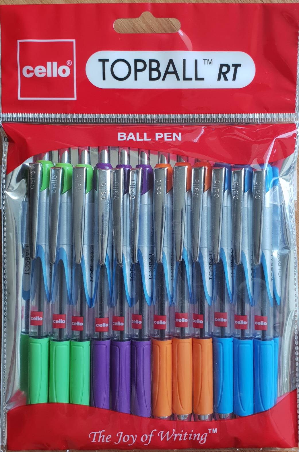 ปากกาลูกลื่น Cello รุ่น Topball (แพ็ค12ด้าม)