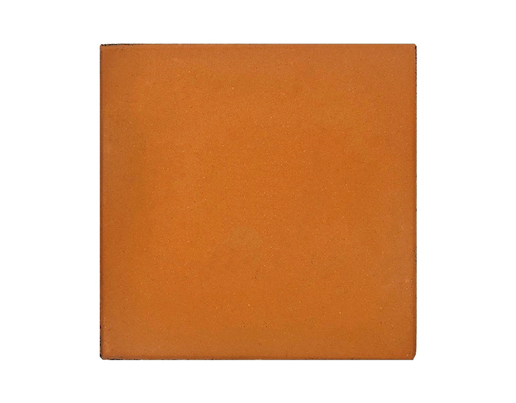 แผ่นทางเท้า 40x40x4 สีส้ม