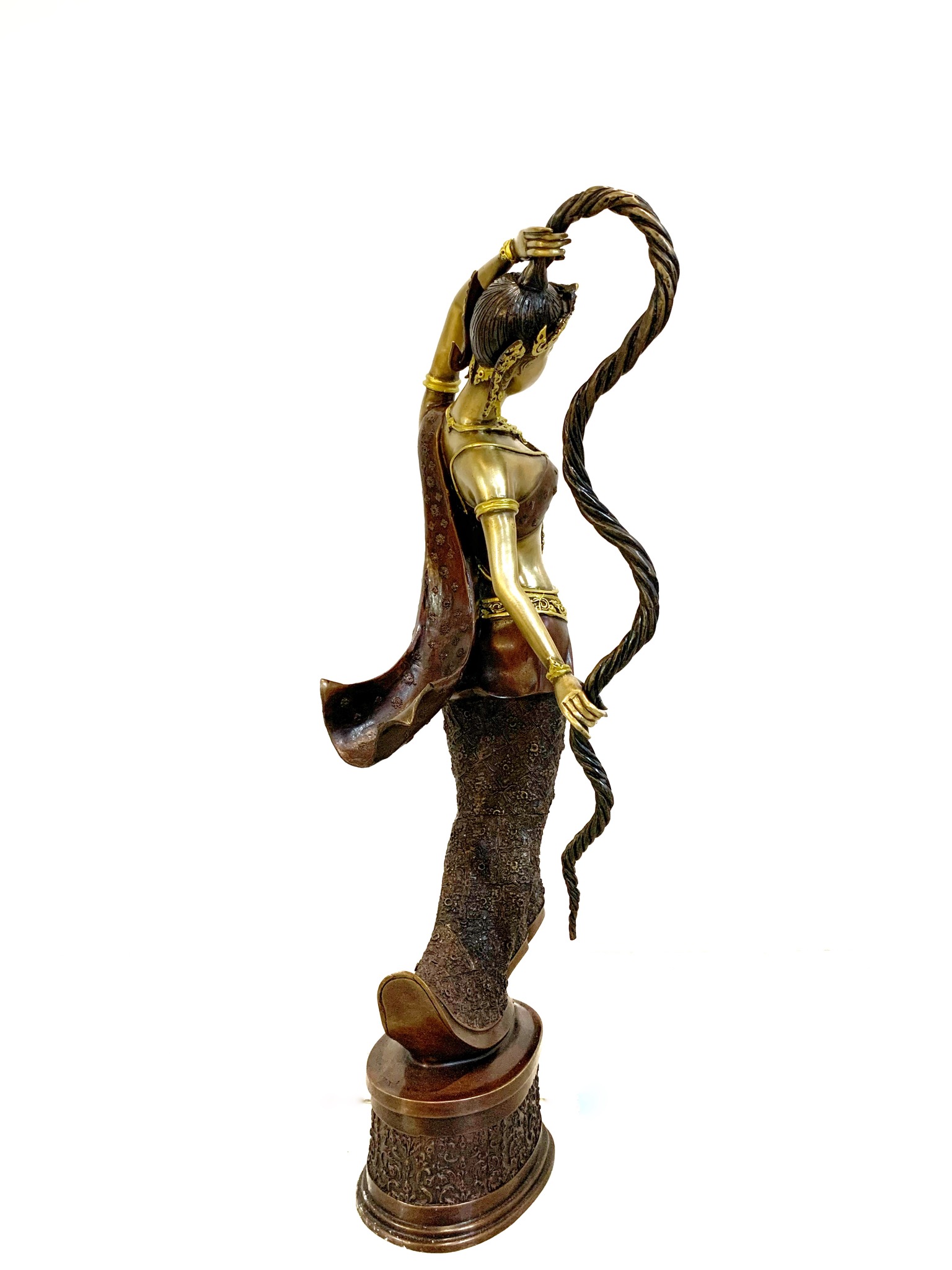 พระแม่ธรณีปราบมาร หน้าตัก 7 นิ้ว