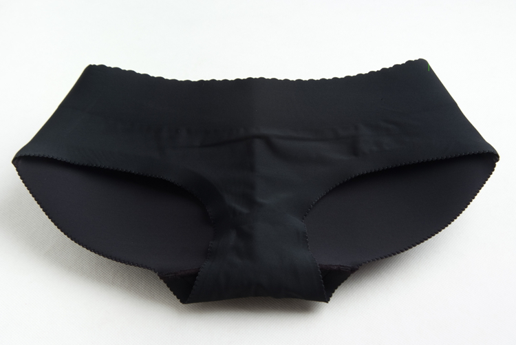 กางเกงในเสริมก้น กางเกงเสริมสะโพก ดูธรรมชาติ ไร้รอยต่อ สีดำ สีเนื้อ