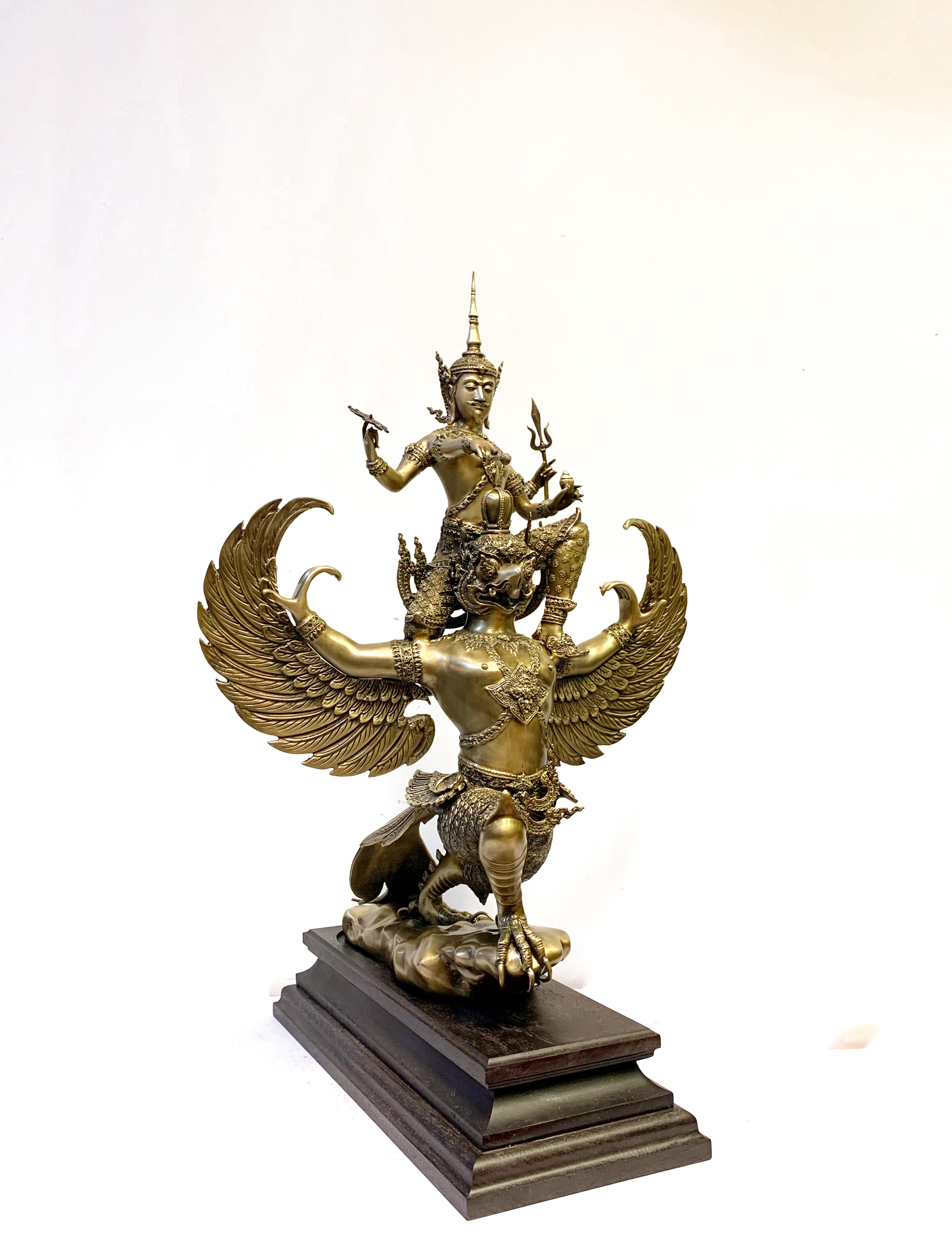 พระนารายณ์ทรงครุฑ หน้าตัก 9 นิ้ว