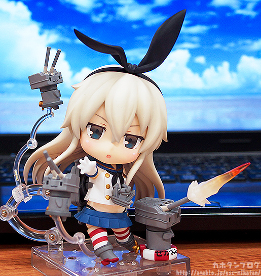 [In-Stock] Shimakaze - Nendoroid #371 (Good Smile Company) + Bonus ปลอกกล่อง, ฐานน้ำ