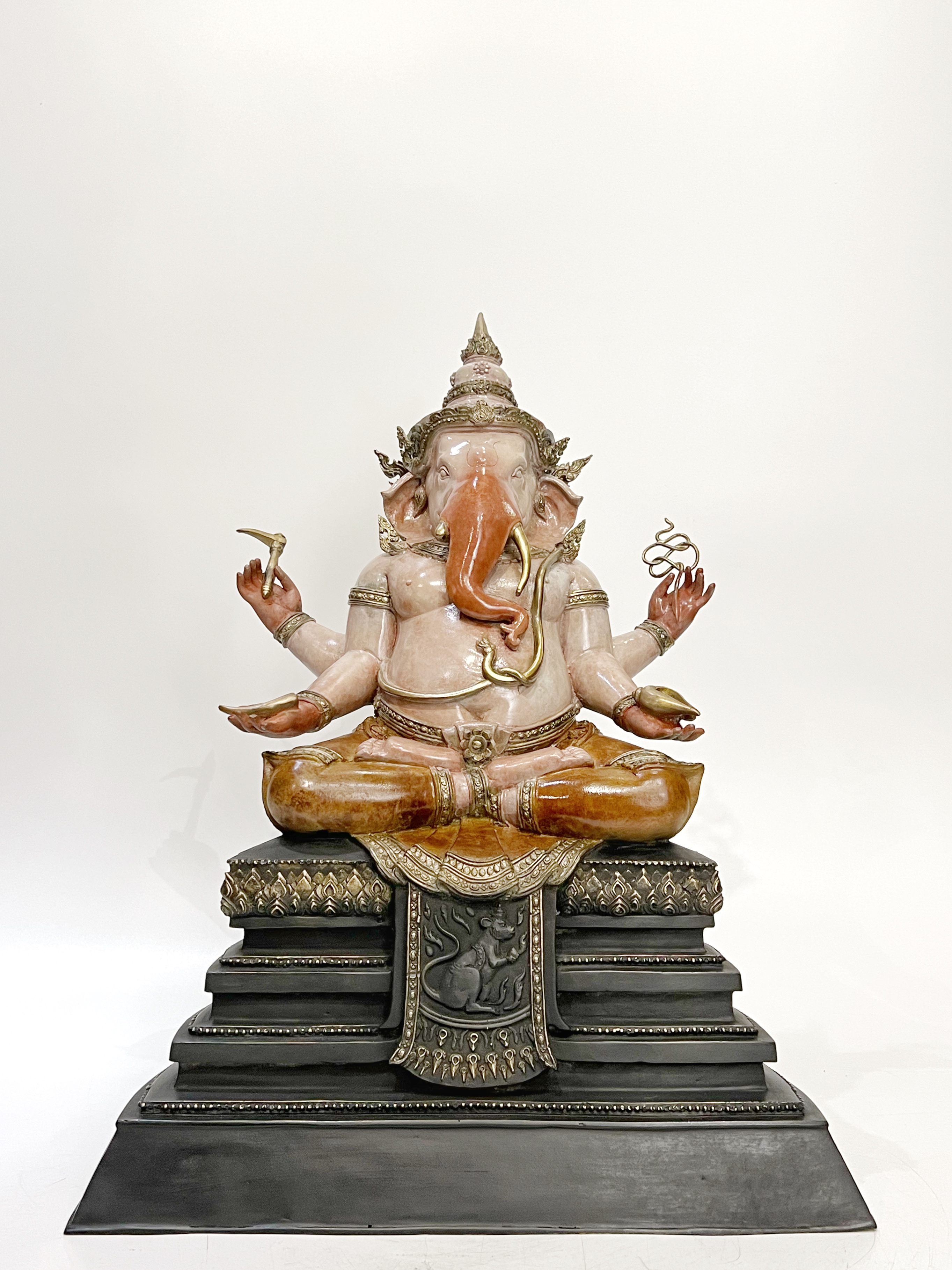 พระพิฆเนศ หน้าตัก 9 นิ้ว (เททองนำฤกษ์)