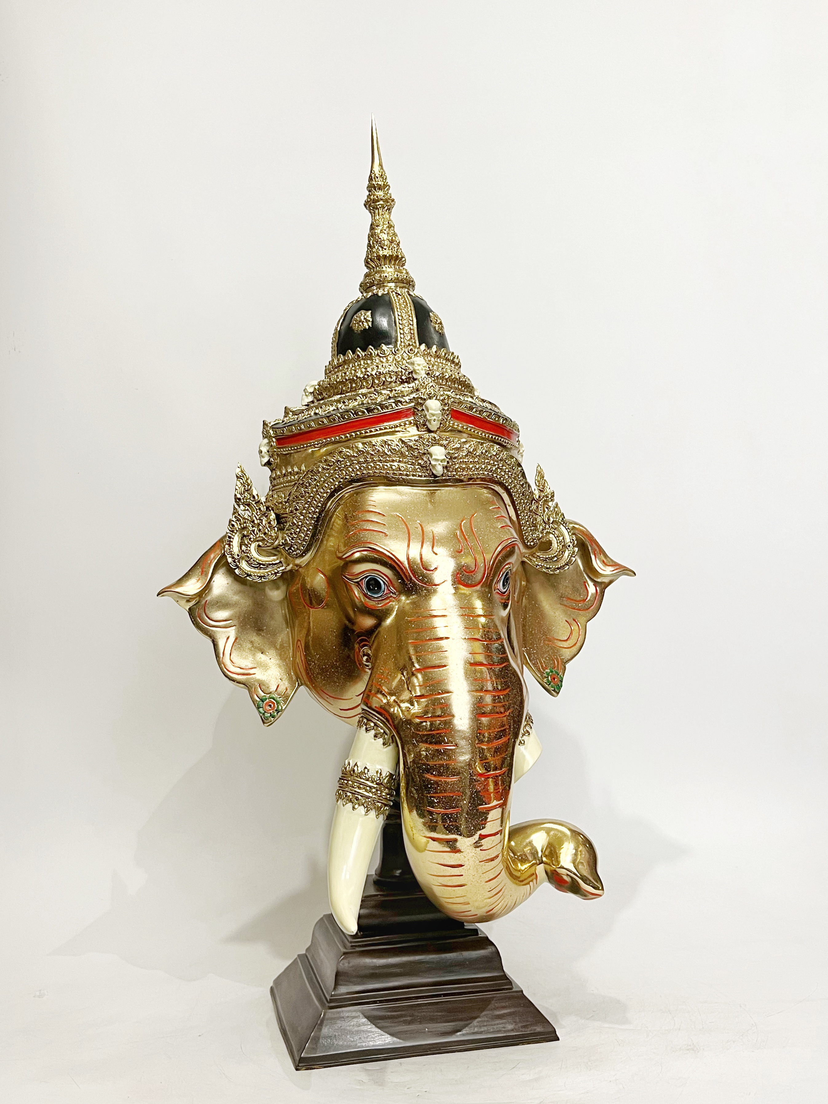 ผลงานชุด : 3 บรมครู (พระพิฆเนศ พระพิราพ พ่อแก่) ขนาดใหญ่