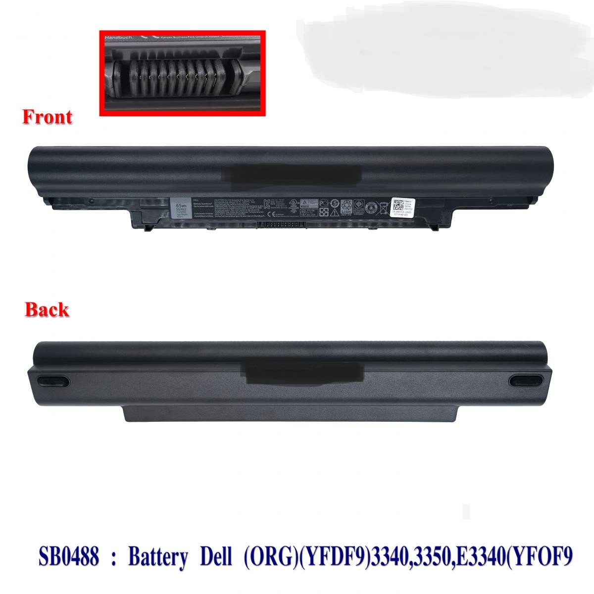 SB0488 - BatteryDell(ORG)(YFDF9)3340,3350,E3340(YFOF9,5MTD8)