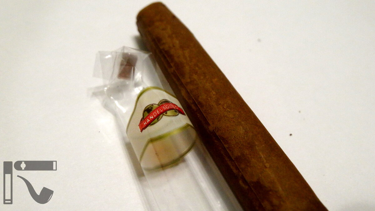 ซิการ์ handelsgold(รสมะพร้าว🌴) (ไม่ต้องตัด)