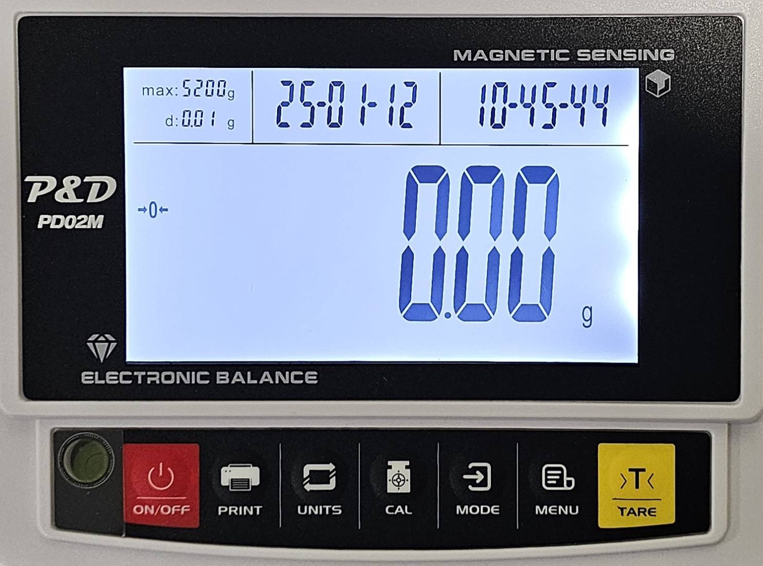 เครื่องชั่งละเอียด 5200 g. ค่าละเอียด 0.01 g. (ต่อคอมพิวเตอร์)