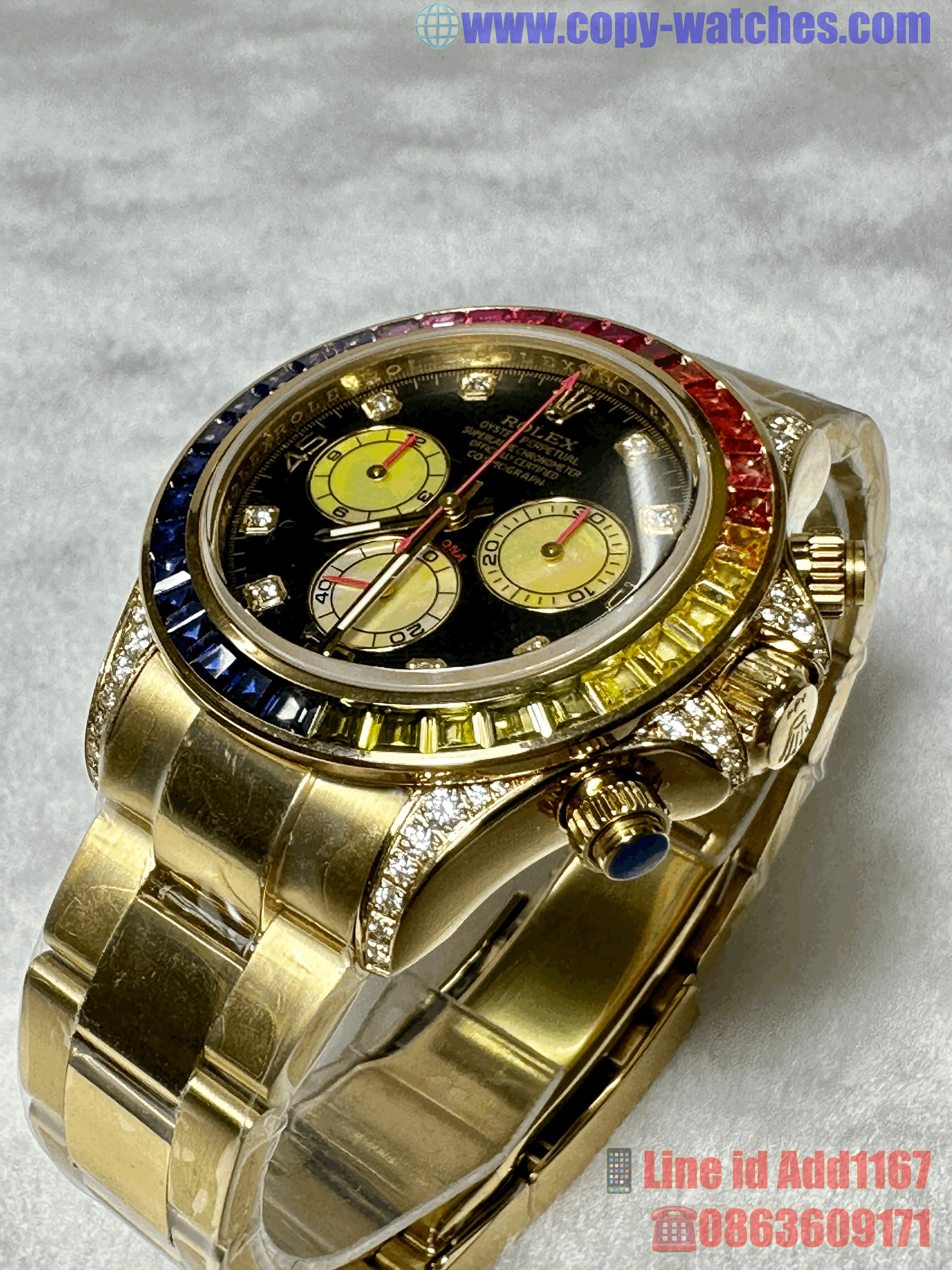 Rolex Daytona Rainbow 116598 RBOW (Swiss ZF)