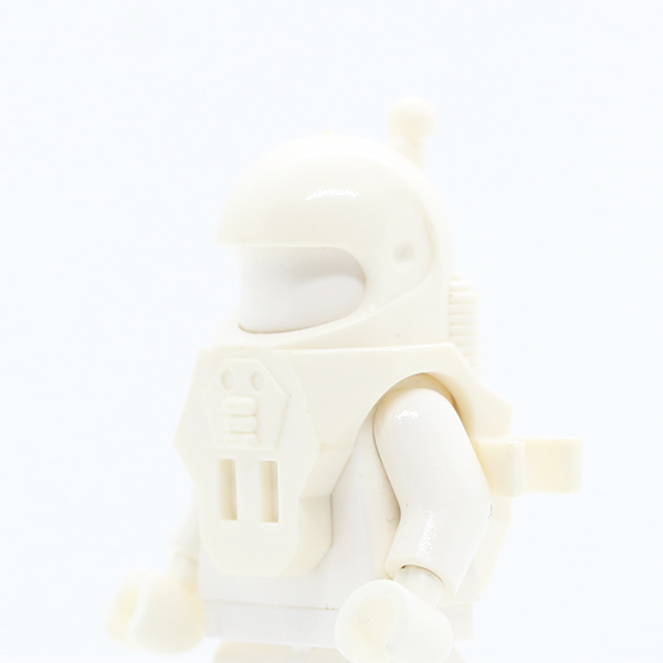 Helmet Underwater with Antenna and Clips