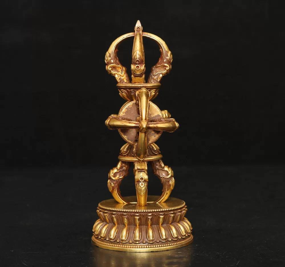 Pre-Order : วัชระสี่แฉก พร้อมฐาน ขนาด 15 cm