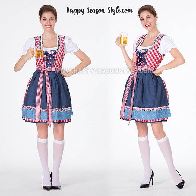 ชุดบาวาเรียน Oktoberfest Beer ชุดประจำชาติ เยอรมัน เนเธอร์แลนด์ ชุดเชียร์เบียร์