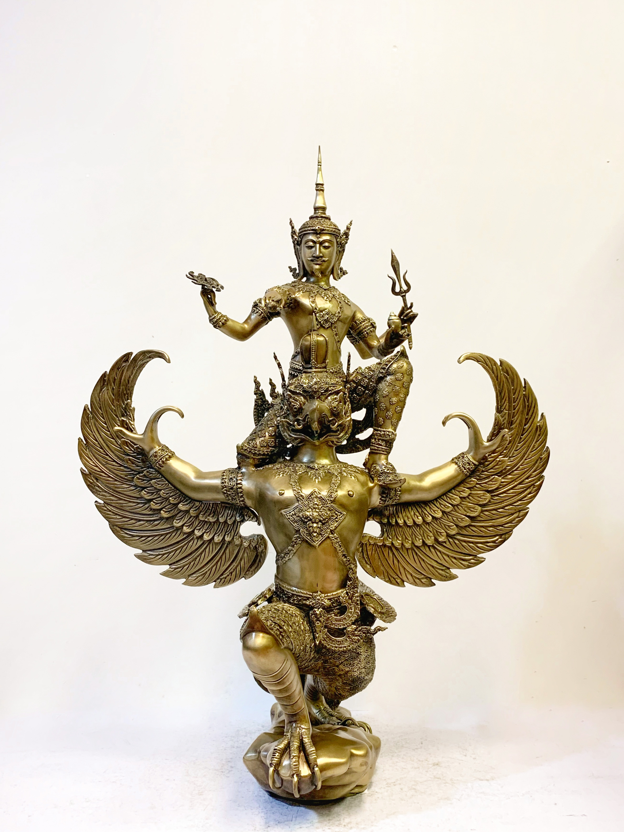 พระนารายณ์ทรงครุฑ หน้าตัก 9 นิ้ว