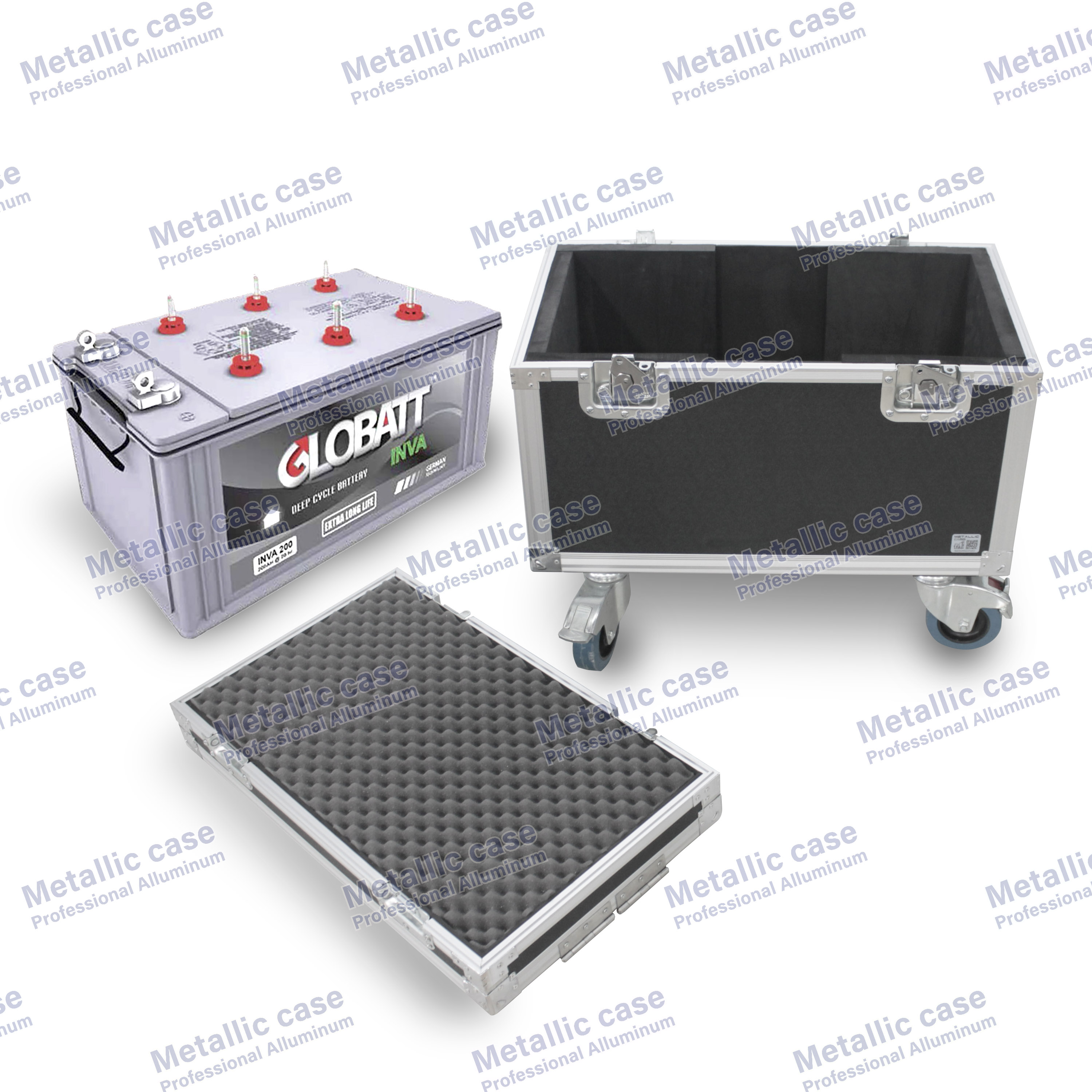 metalliccase6205-10-5810 BATTERY INVA 200/ (34.9x59.4x36.1 T1C1H4K5P5)