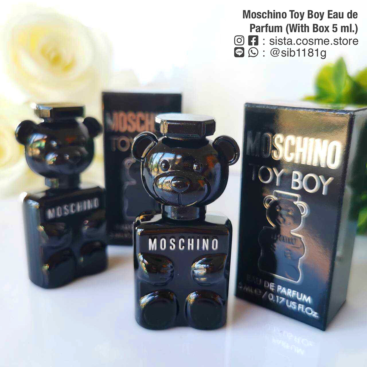 Moschino Toy Boy Eau de Parfum (With Box 5 ml.)