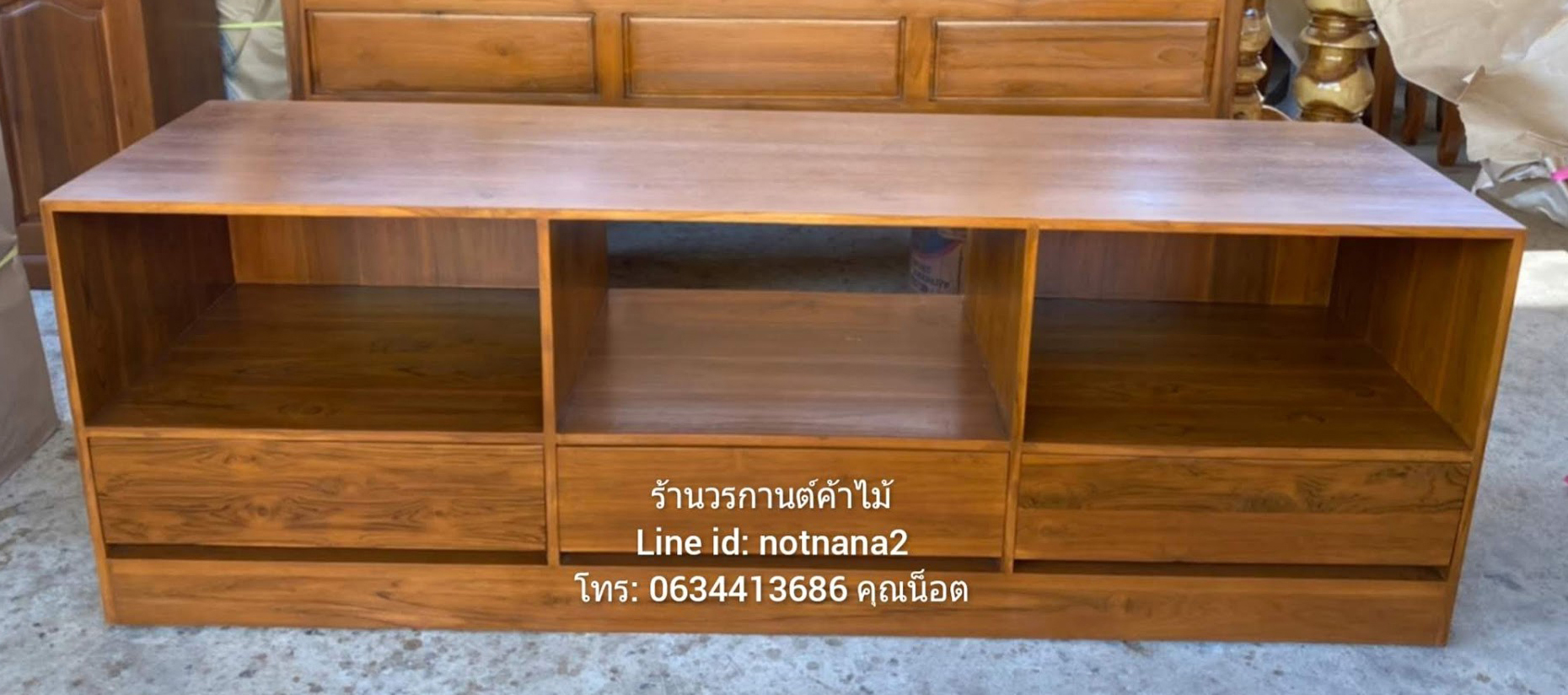 เคาน์เตอร์ไม้สัก