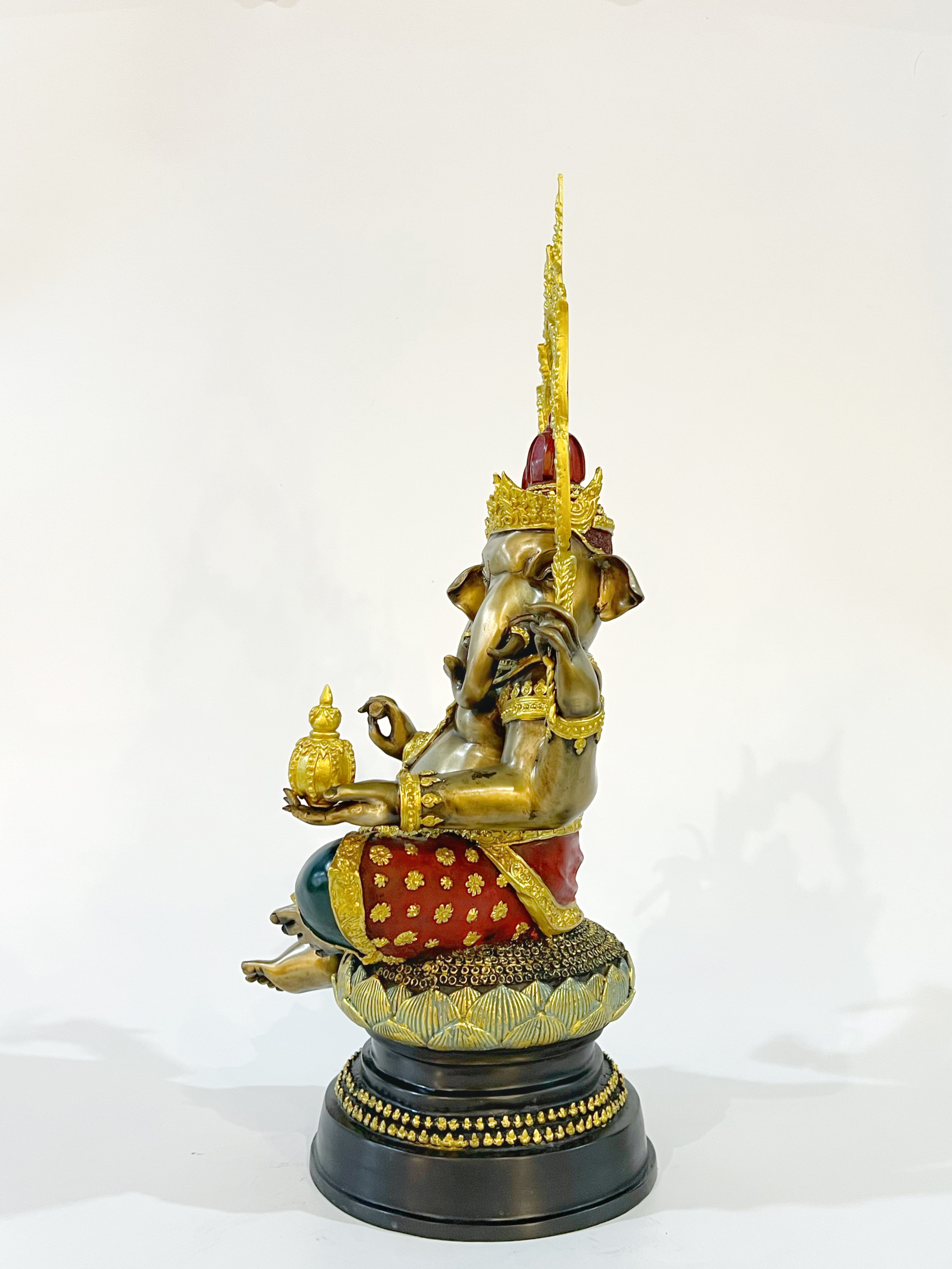 พระพิฆเนศ ปางทวิมุข หน้าตัก 9 นิ้ว