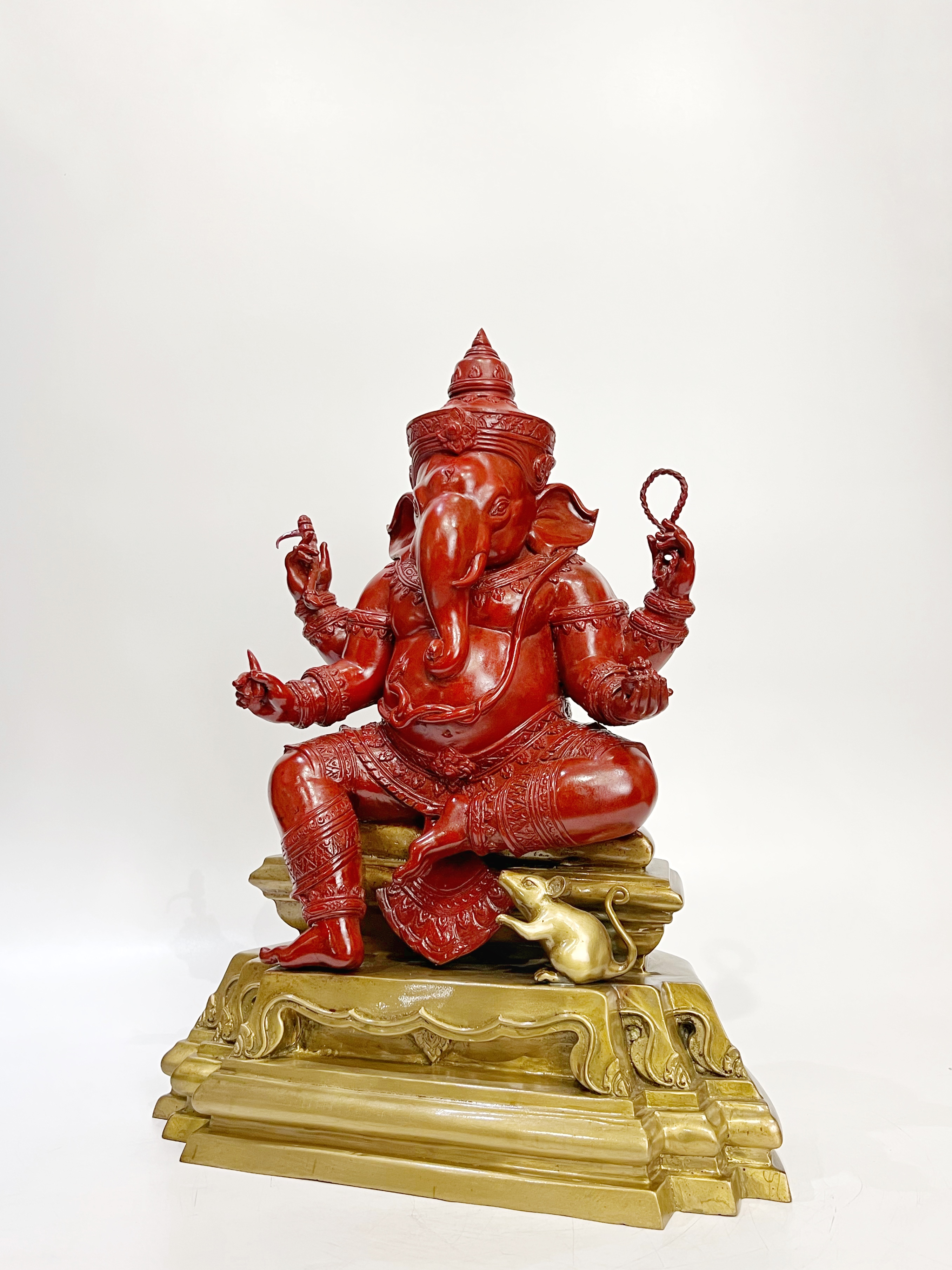 พระพิฆเนศ : พระสิทธิทากายะคณปติ หน้าตัก 9 นิ้ว (หมายเลข 9)