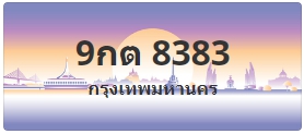 ป้ายประมูล 9กต 8383