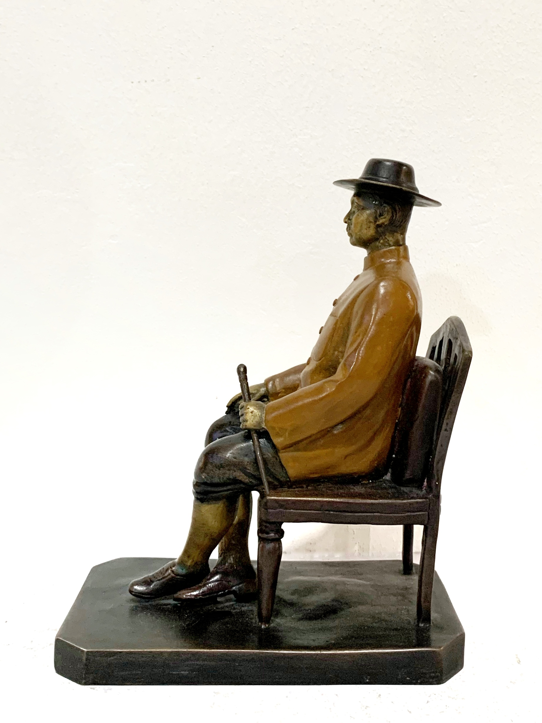 รัชกาลที่ 5 ประทับเก้าอี้ หน้าตัก 5 นิ้ว