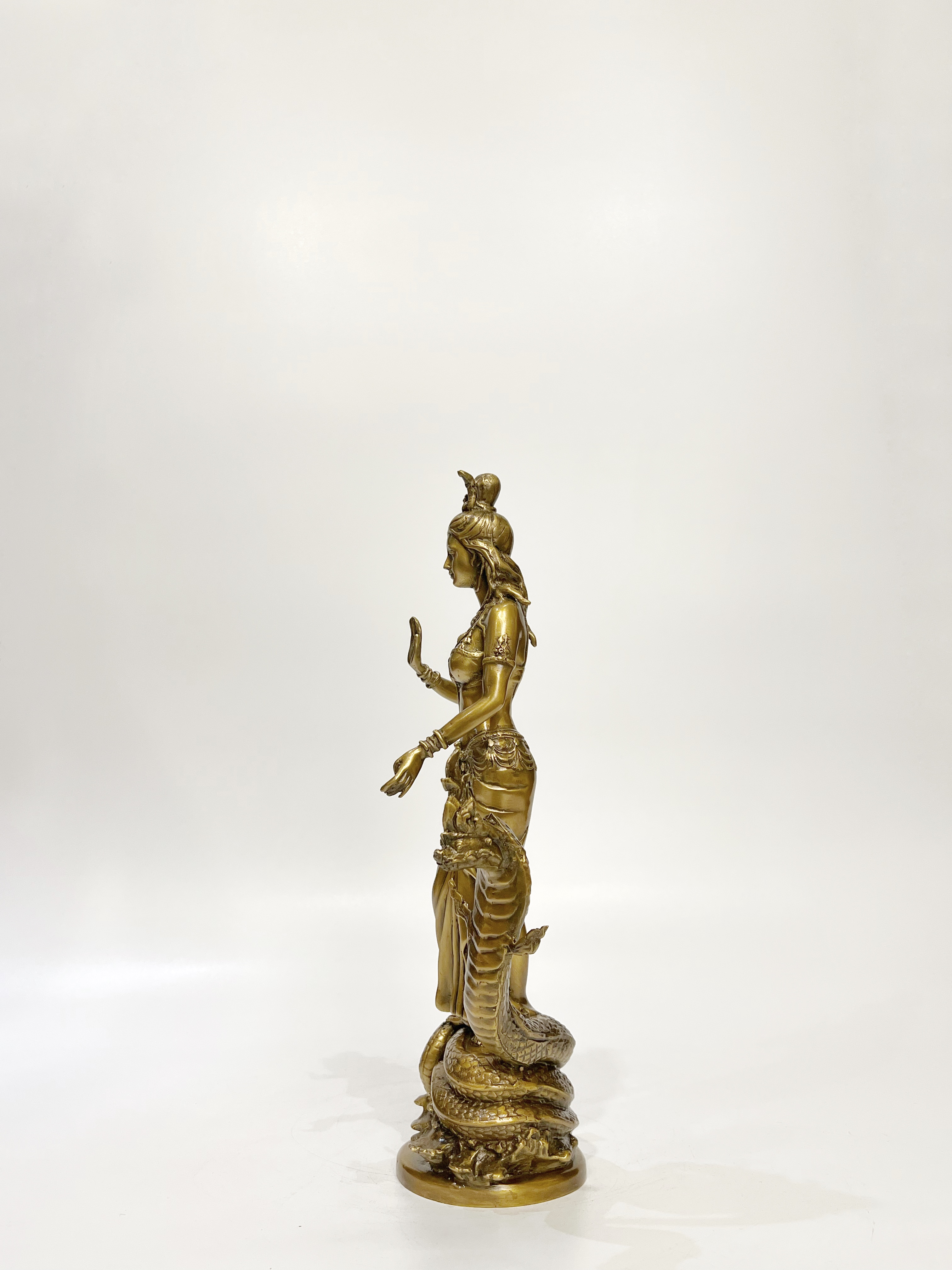 นาคาธิปดีศรีสุทโธ และ นาคีศรีปทุมมา (ขนาดสูง 14 นิ้ว)