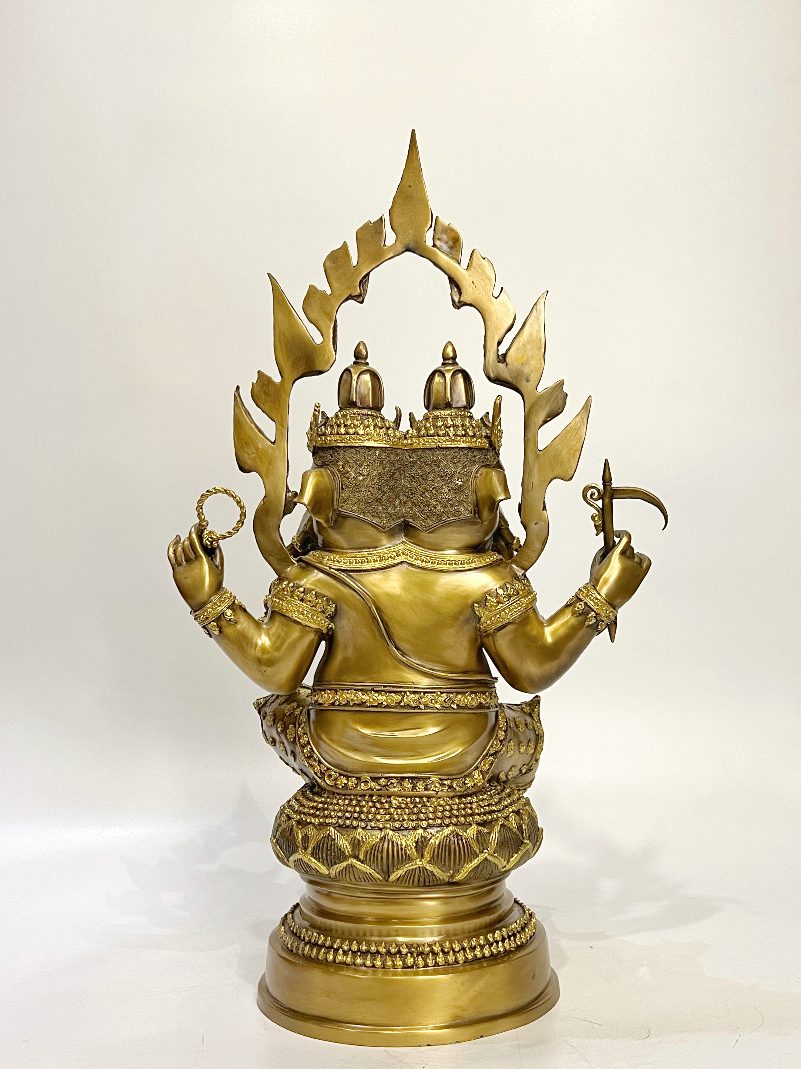 พระพิฆเนศ ปางทวิมุข หน้าตัก 9 นิ้ว