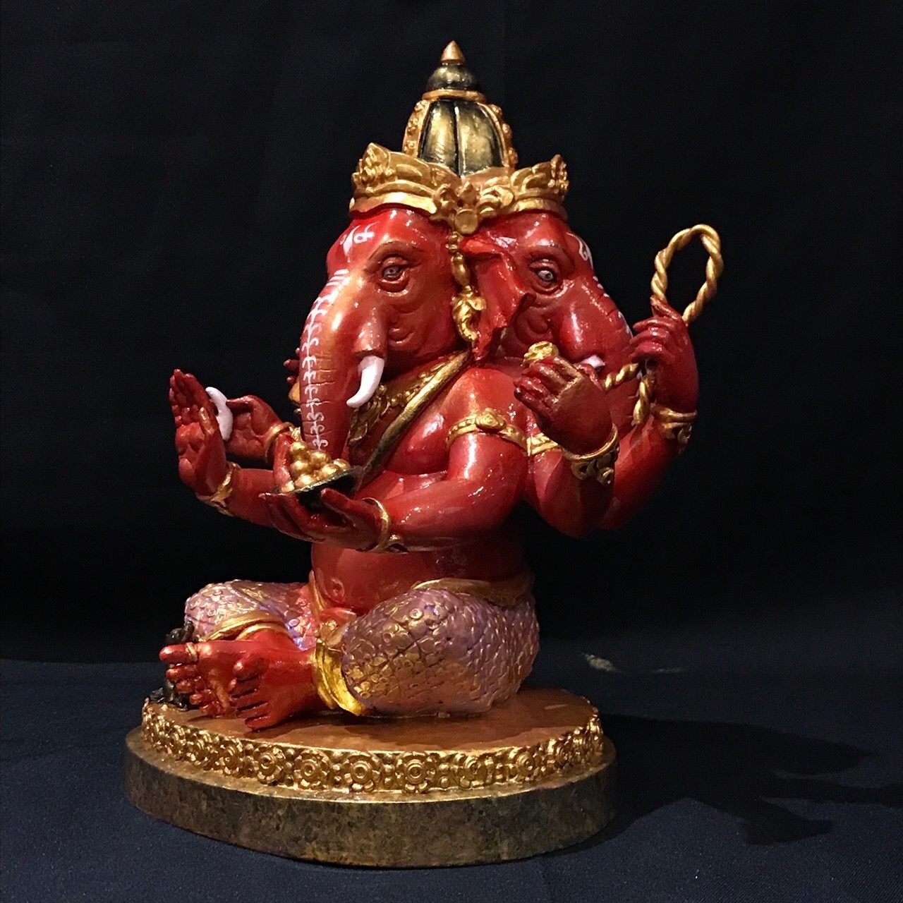 ตรีมุขคณปติ หน้าตัก 7 นิ้ว