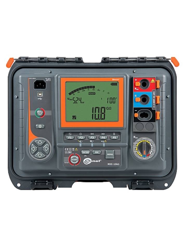 SONEL รุ่น MIC-10k1 เครื่องเทสความเป็นฉนวนทางไฟฟ้า ระดับแรงดัน 10 kV ย่านความต้านทาน 40TΩ