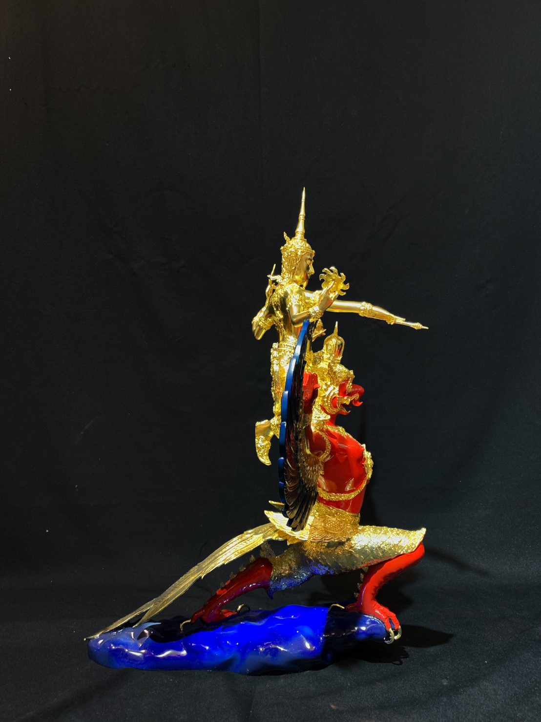 พระนารายณ์ทรงครุฑ หน้าตัก 9 นิ้ว