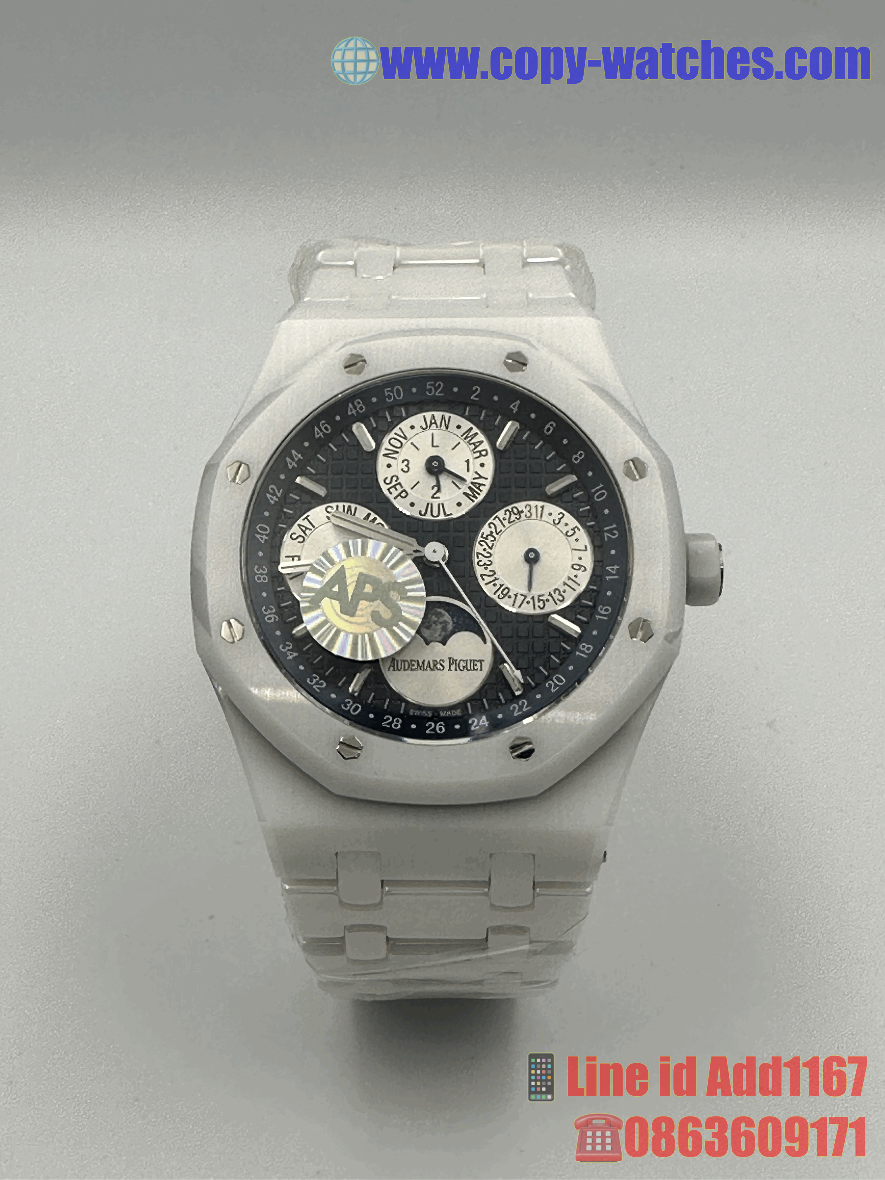 Audemars Piguet White Ceramic 26579CB