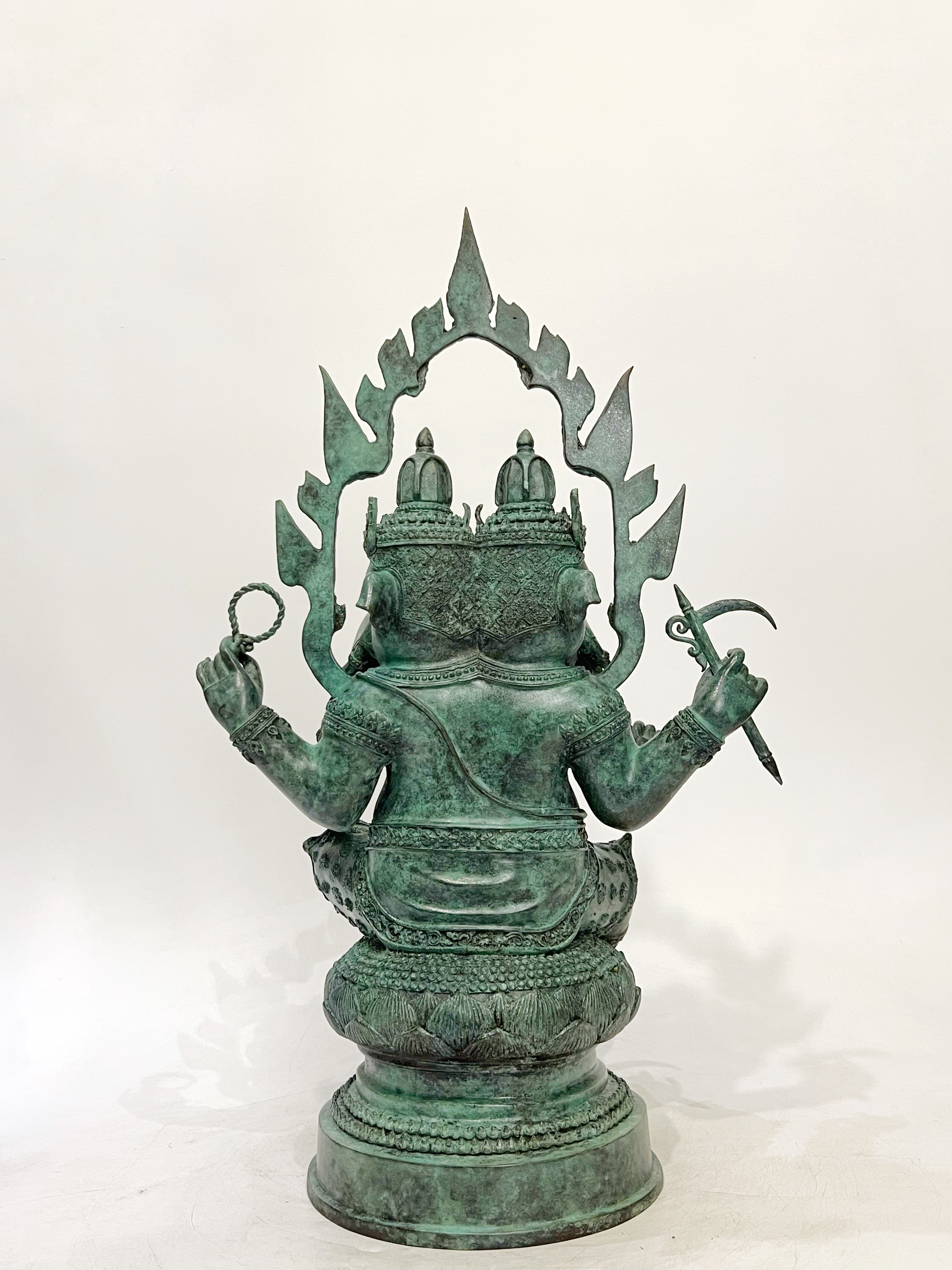 พระพิฆเนศ ปางทวิมุข หน้าตัก 9 นิ้ว