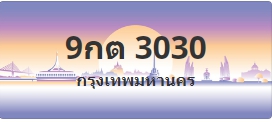 ป้ายประมูล 9กต 3030