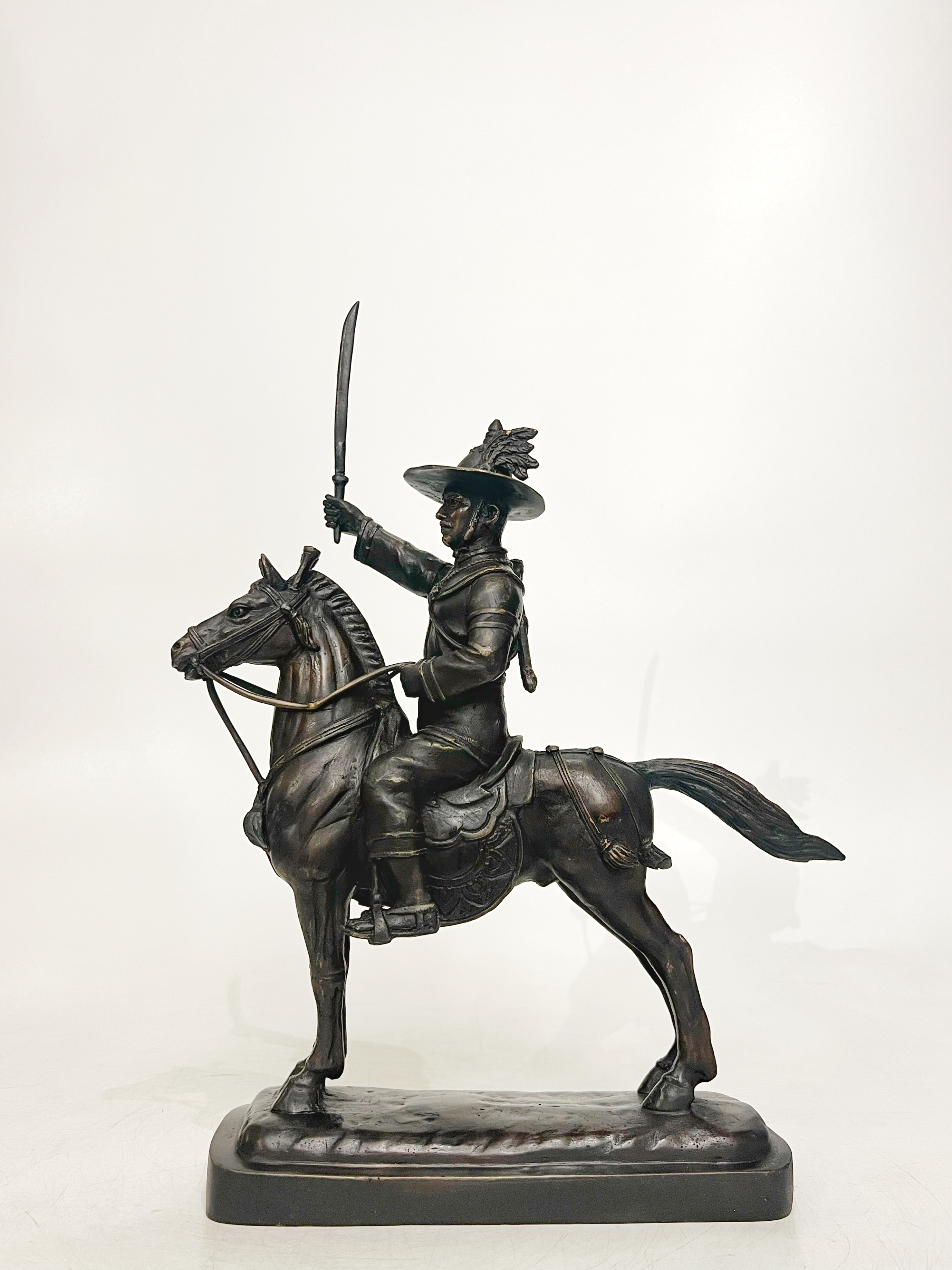 พระเจ้าตากสินมหาราช ทรงม้า หน้าตัก 5 นิ้ว