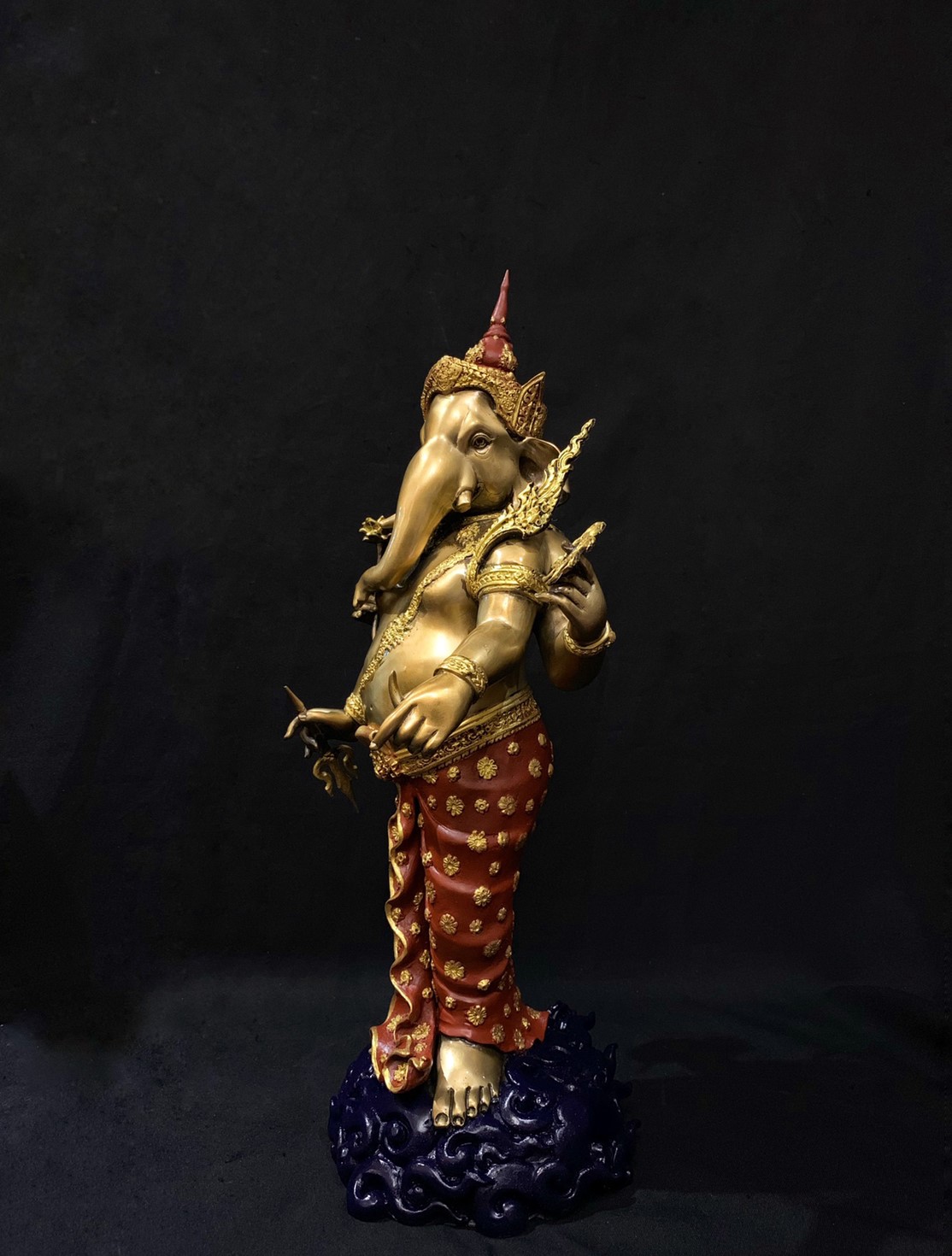 พระพิฆเนศ ปางเหนือเมฆ หน้าตัก 9 นิ้ว