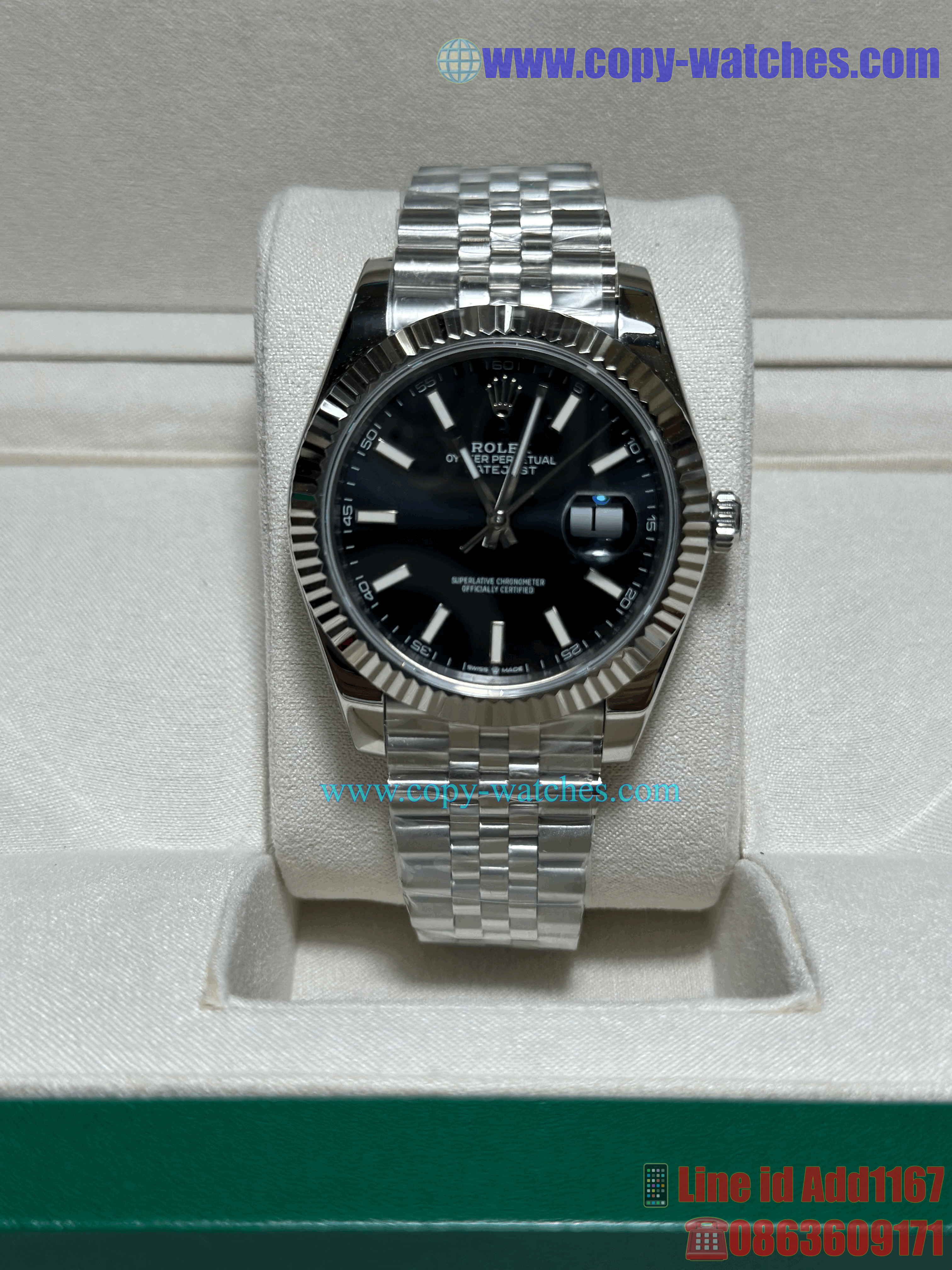 Rolex Datejust 41mm Ref#126334 (Swiss EW)