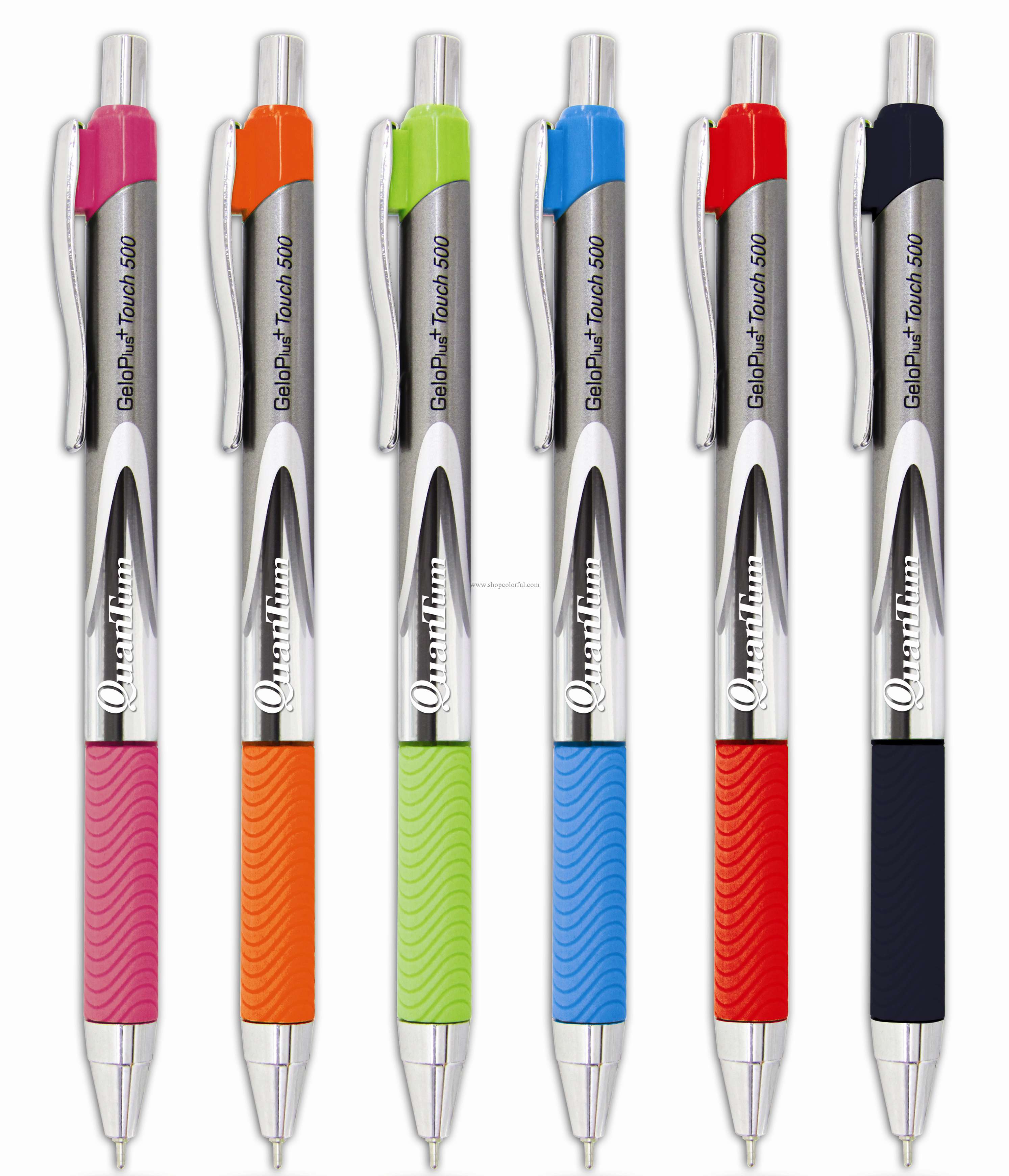 ปากกาลูกลื่น ควอนตั้ม GeloPlus Touch 500 (แพ็ค12ด้าม)