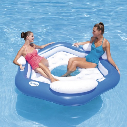 Bestway แพยางนั่งได้ 4 คน Inflatable Bestway 4 Person Pool Float