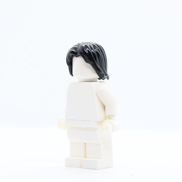 Mid-Length Tousled with Center Part