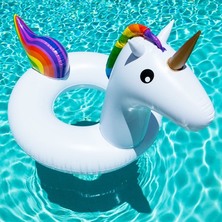 ห่วงยางยูนิคอร์น Inflatable Unicorn Ring Float