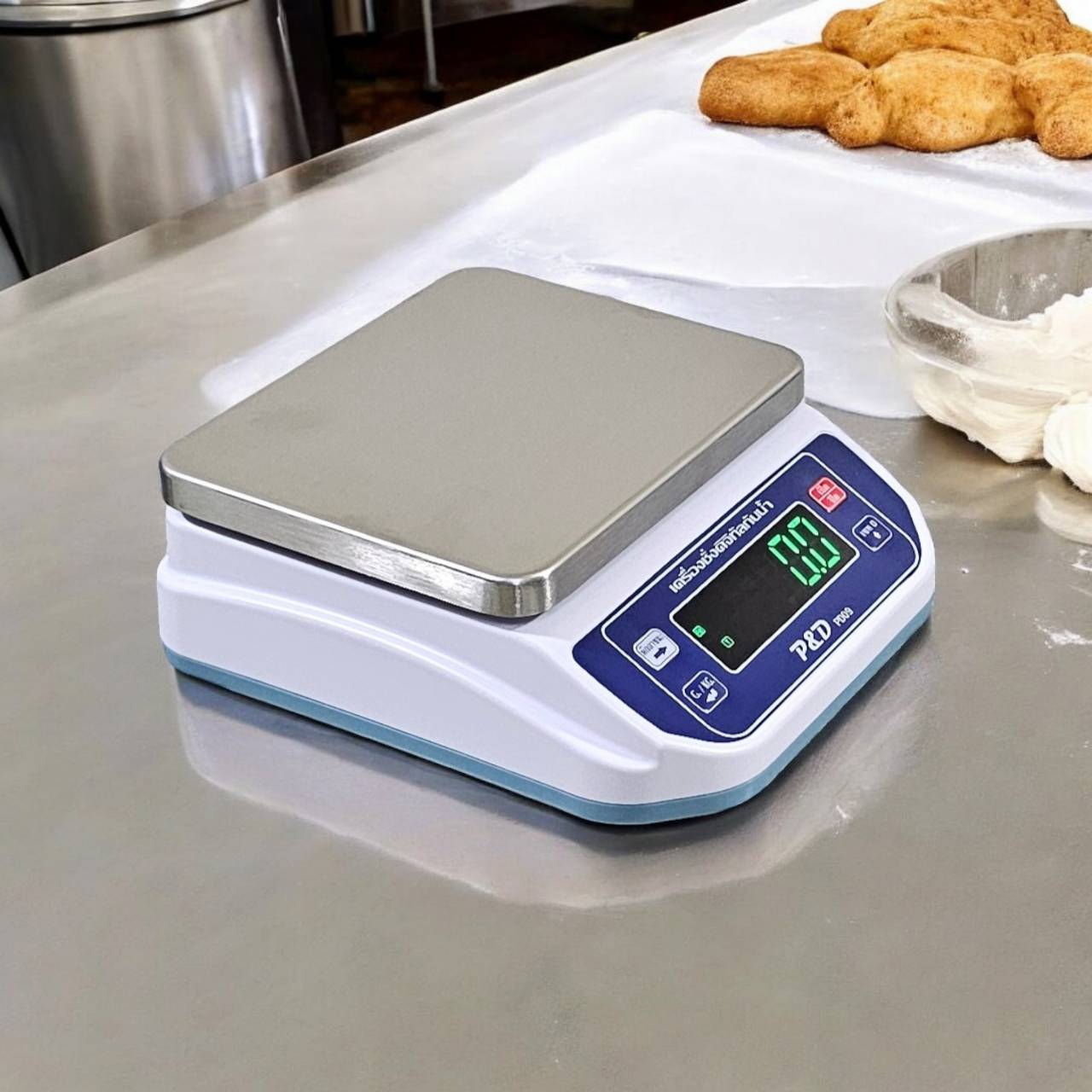 เครื่องชั่งกันน้ำ 3 kg. ค่าละเอียด 0.5 g.