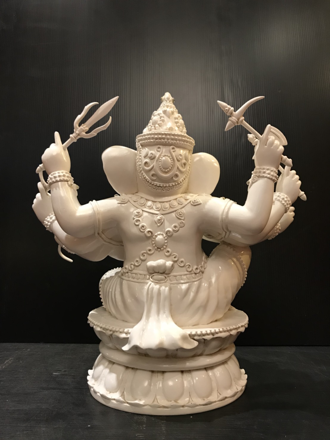 พระพิฆเนศ ประทานพร 8 กร หน้าตัก 9 นิ้ว