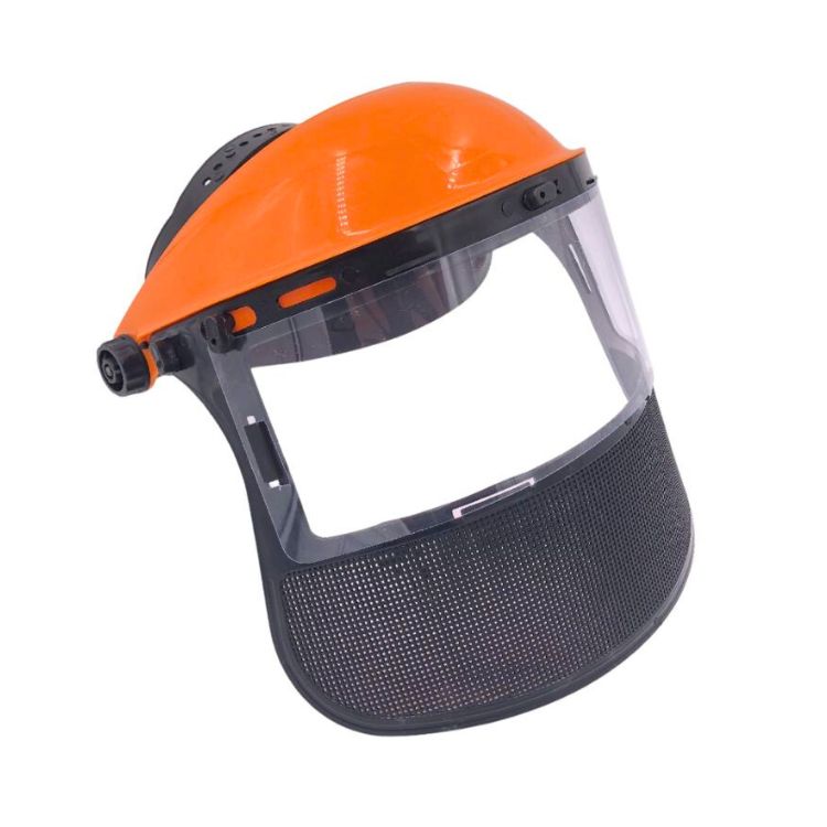 หน้ากากเซฟตี้ หน้ากากนิรภัย 2in1 ตาข่าย+PVC