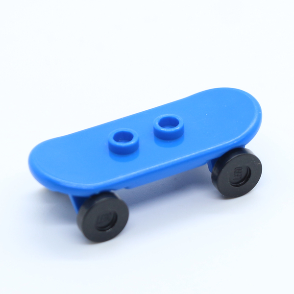 Skateboard Deck with Black Wheels