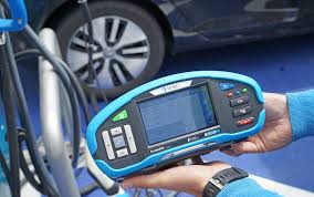 METREL MI 3155 EU เครื่องทดสอบความปลอดภัยของสถานีอัดประจุรถยนต์ไฟฟ้าแบบหัวจ่าย AC