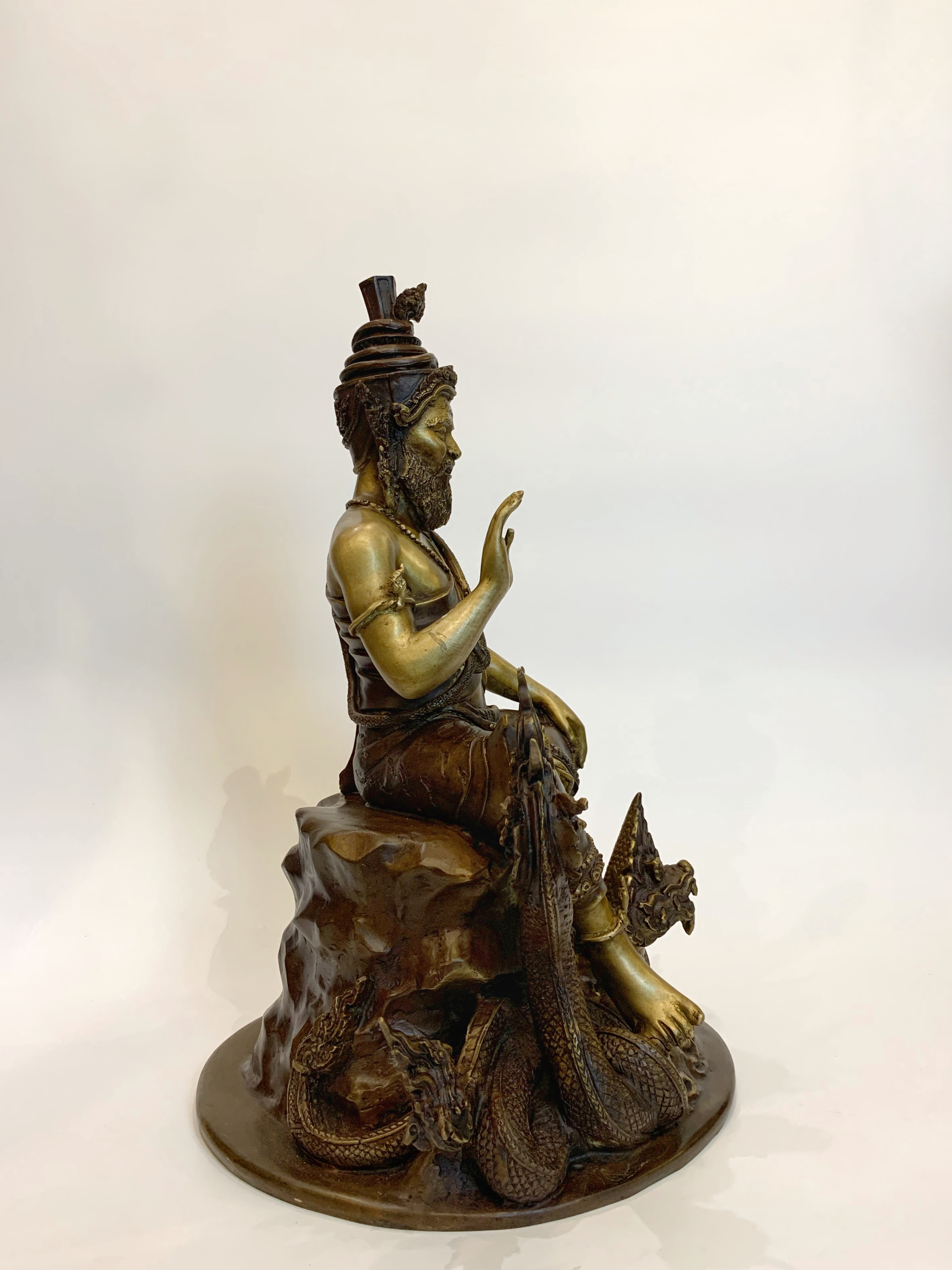 มุนีนาคราชเทวาธิบดี หน้าตัก 9 นิ้ว