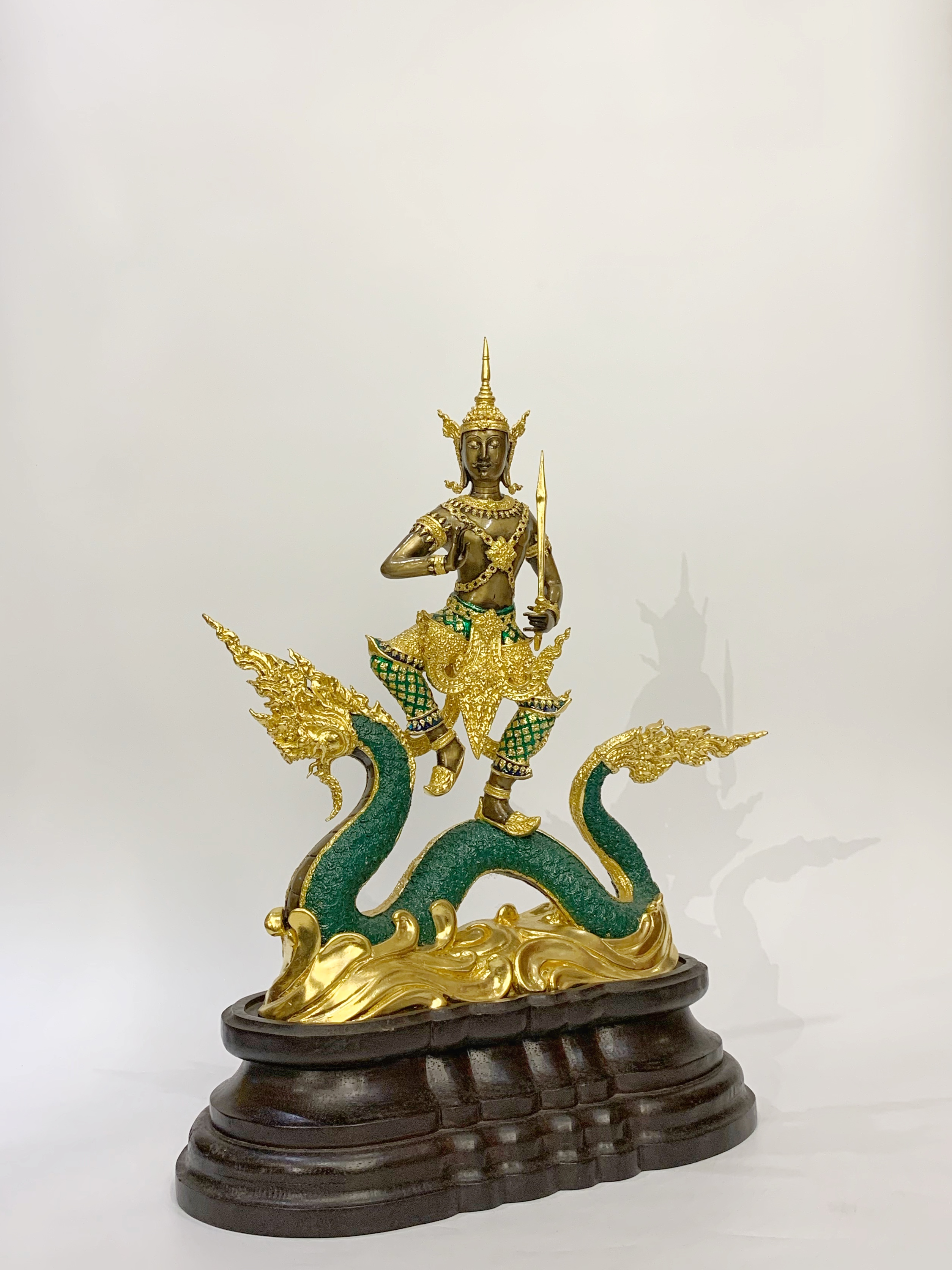 ท้าววิรูปักษ์ ท้าววิรูปักโขนาคราช หน้าตัก 5 นิ้ว