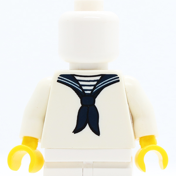 CS04 Sailor Uniform with Dark Blue Neckerchief Pattern