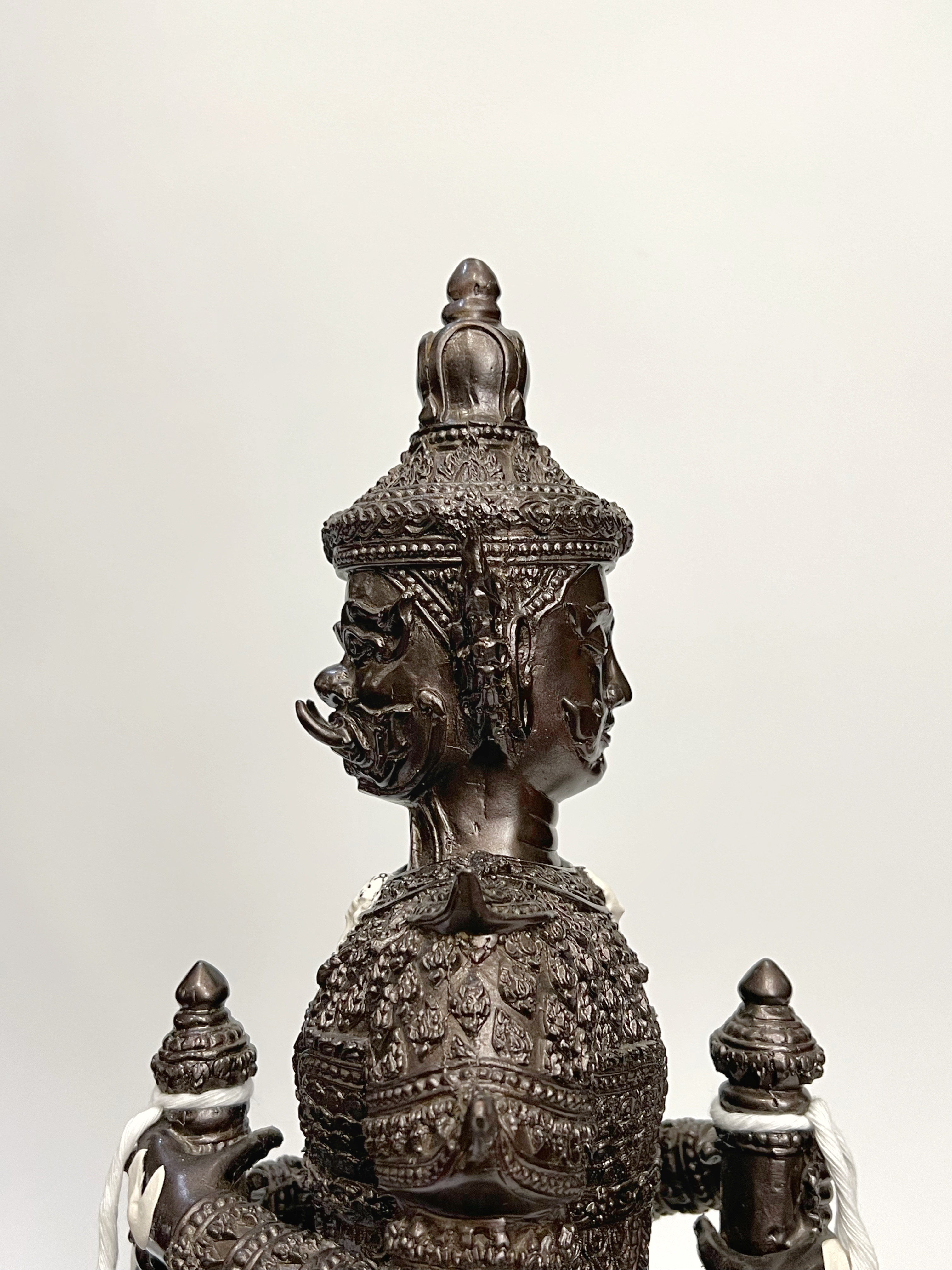 ท้าวเวสสุวรรณ ขนาดสูง 18 นิ้ว (2หน้า)