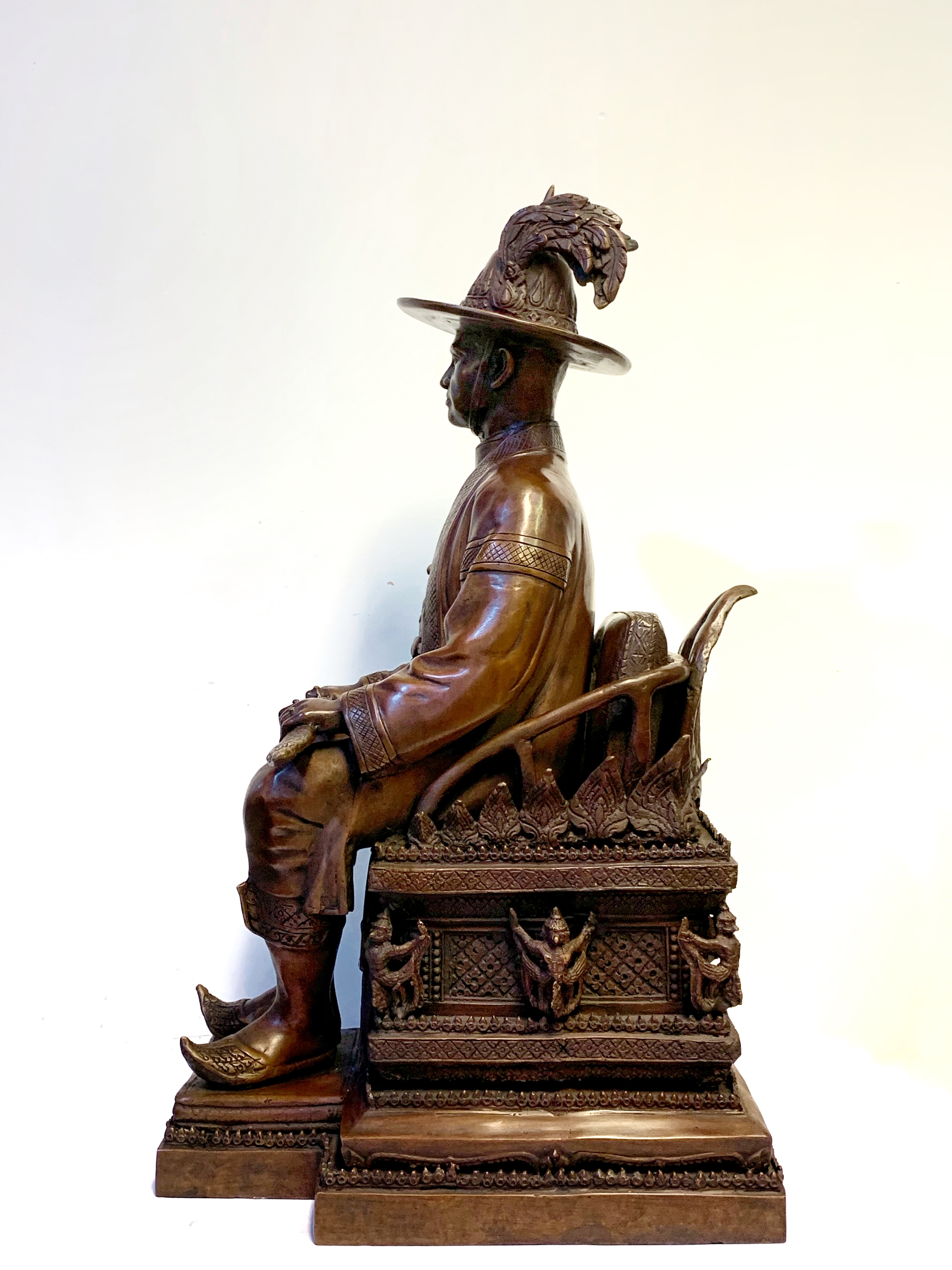 รัชกาลที่ 1 นั่งบัลลังก์ หน้าตัก 14 นิ้ว